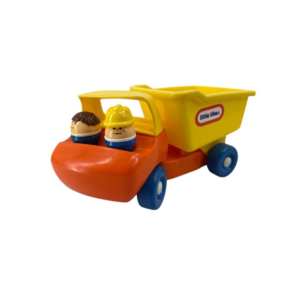 Little Tikes Dollhouse Toddle Tots Figures and Dump Truck VTG